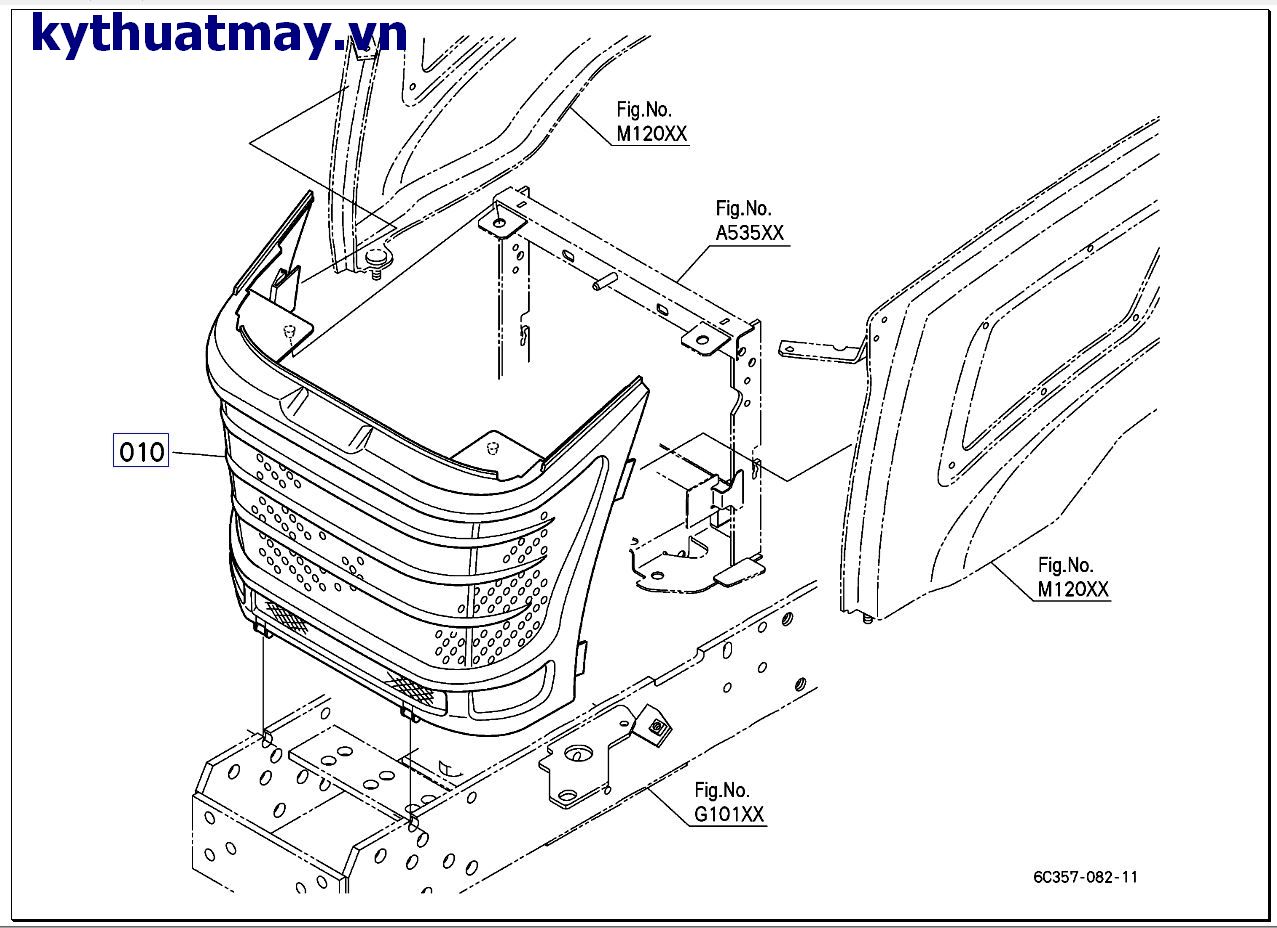 Nắp đậy máy/ Ca bô